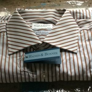 Haines & Bonner Men’s Dress shirt New with Tags